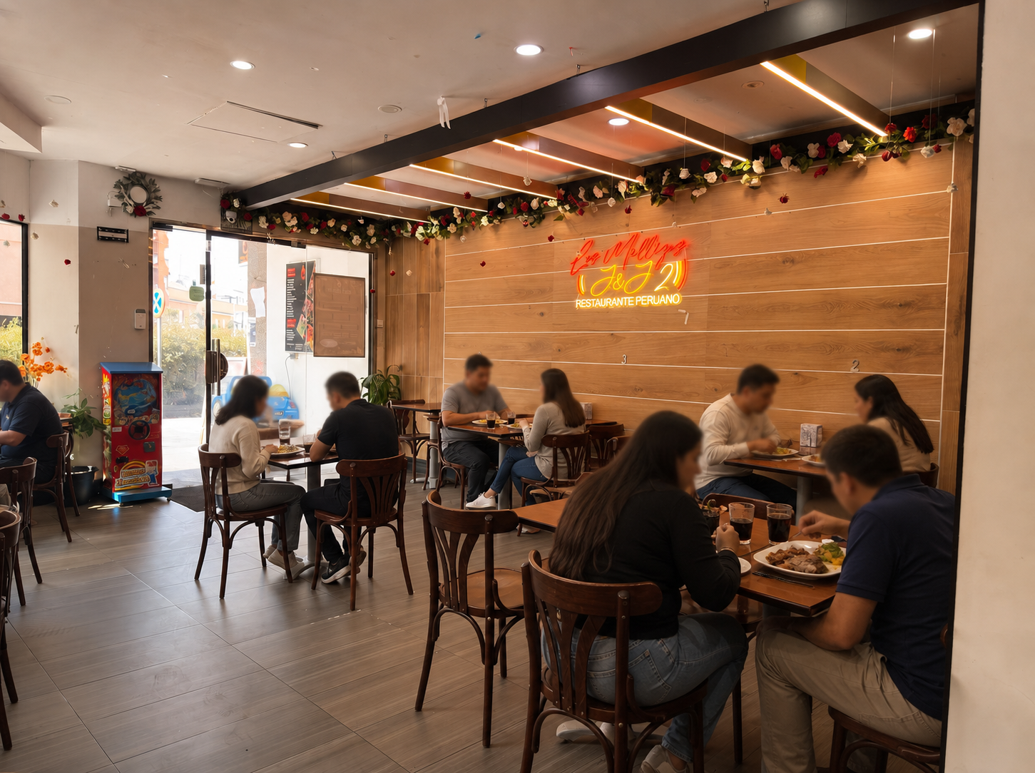 Interior del restaurante